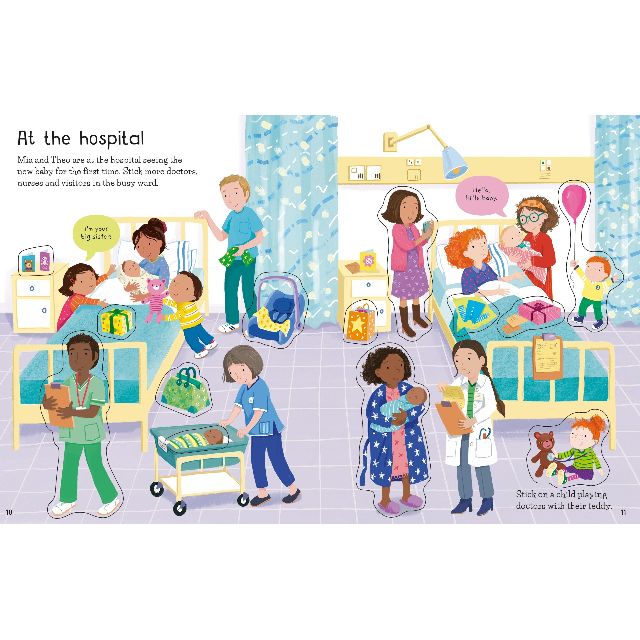 The New Baby - First Sticker Book - Image 5