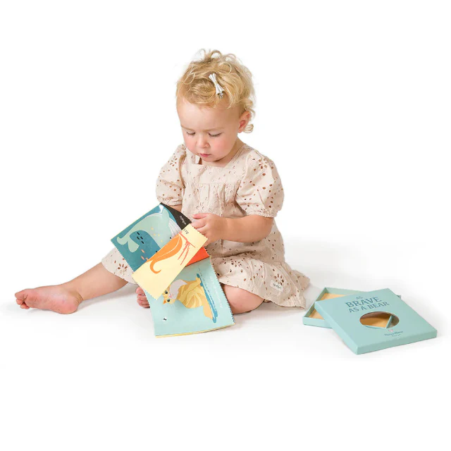 As Brave as a Bear Rag Book - Image 2