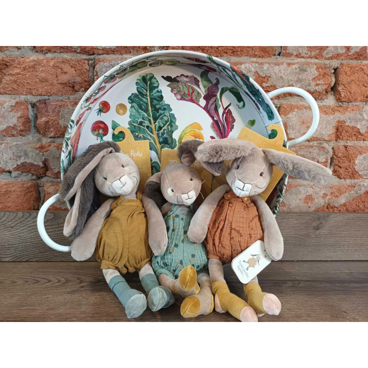 Three Little Rabbits - Ochre Bunny. - Image 5