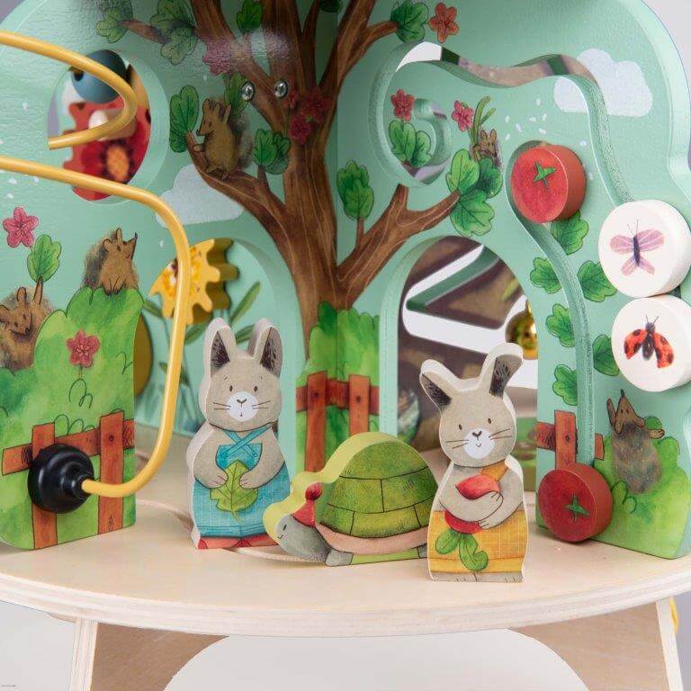 Three Little Rabbits - Wooden Activity Garden - Image 2