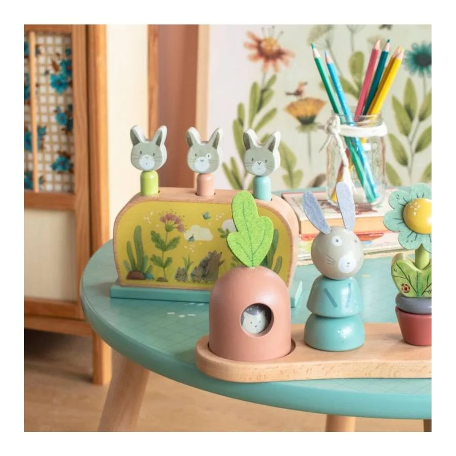 Three Little Rabbits - Stacking Toy - Image 3