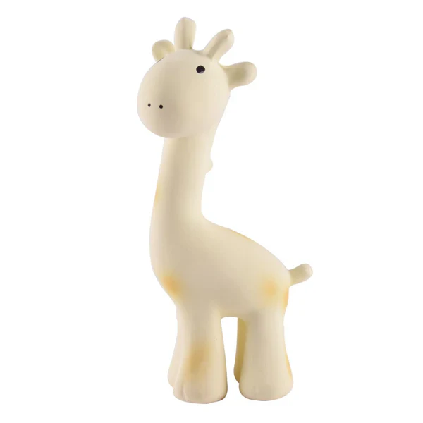 Tikiri Giraffe Natural Rubber - Teether, Toy & Rattle - Image 2