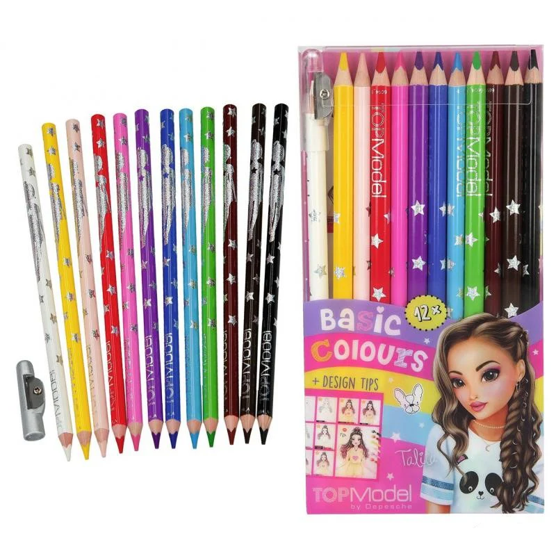 Top Model Basic Colour Pencils - Image 3