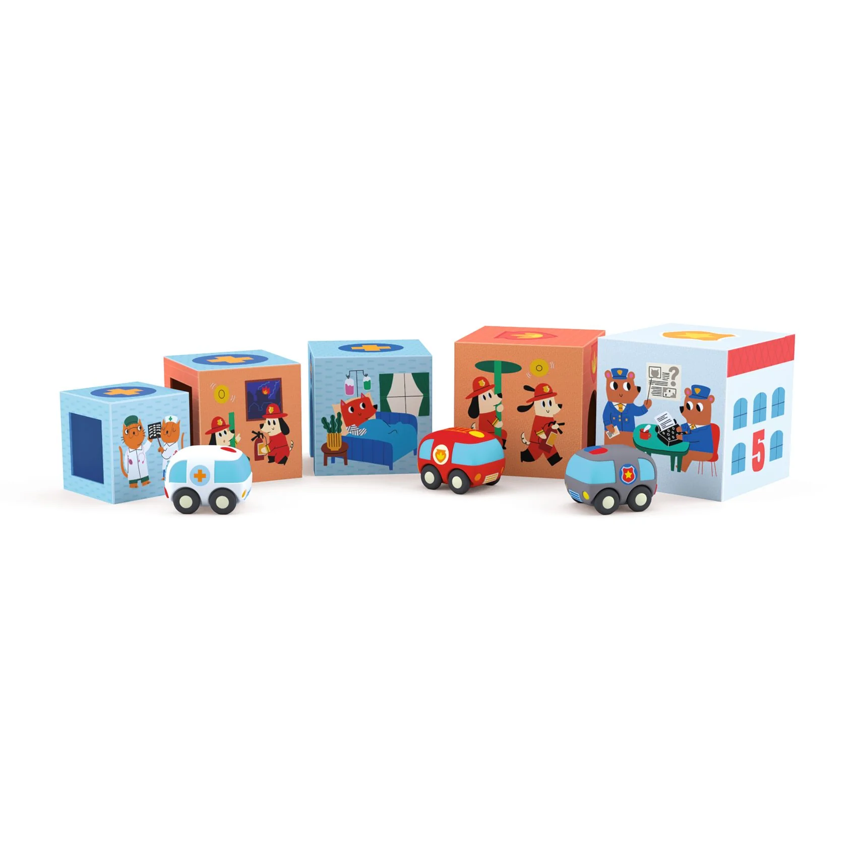 Topani Car - Stacking Cubes - Image 3