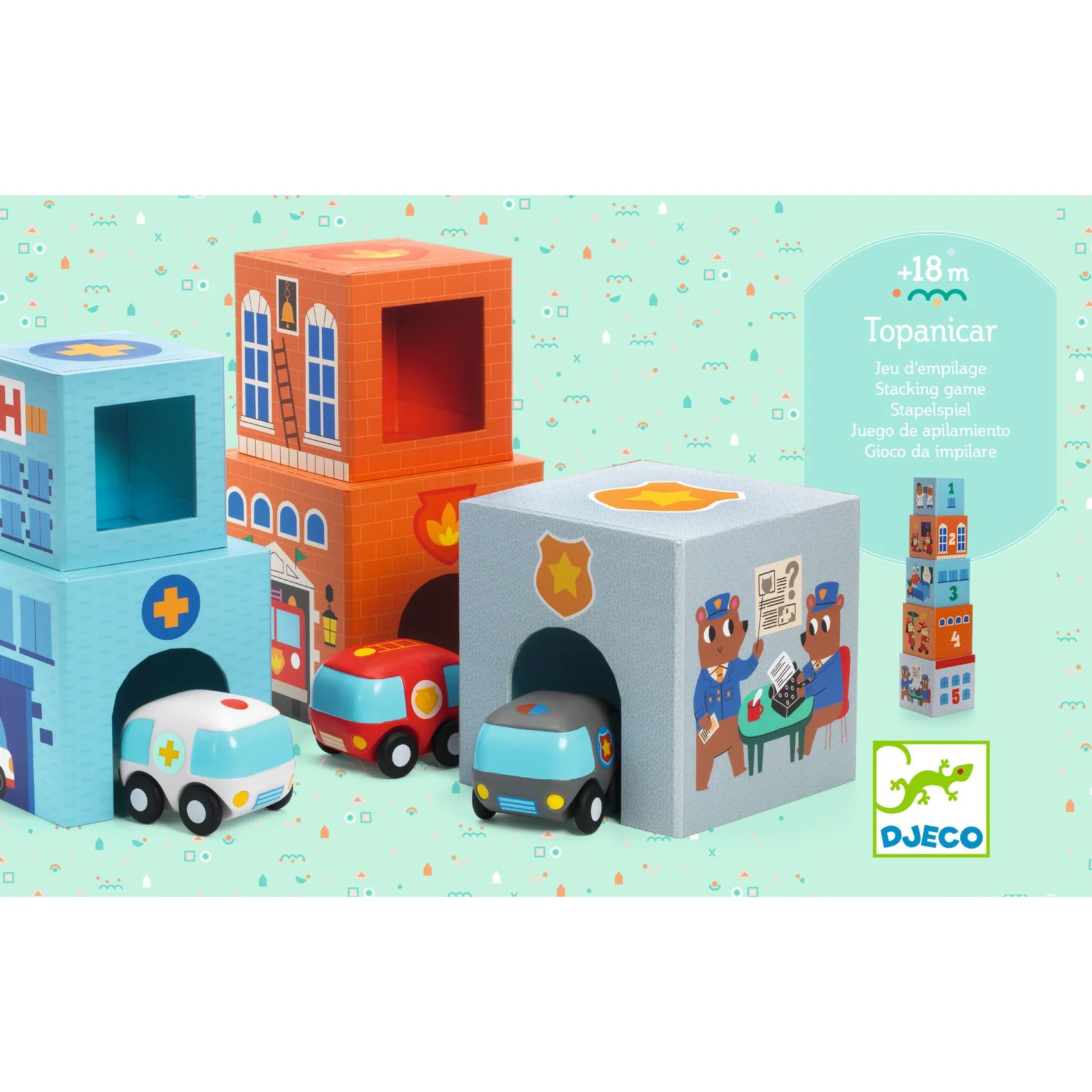 Topani Car - Stacking Cubes - Image 5