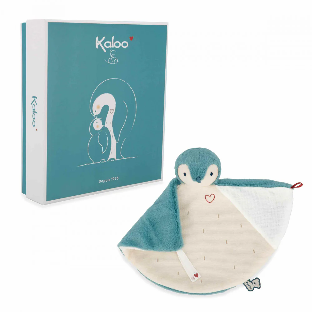 Turquoise Penguin Comforter - Image 5