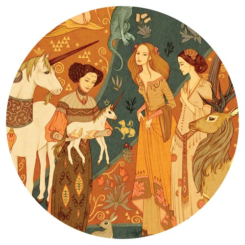 Unicorn Garden 500 piece Puzzle. - Image 3