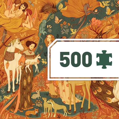 Unicorn Garden 500 piece Puzzle. - Image 4
