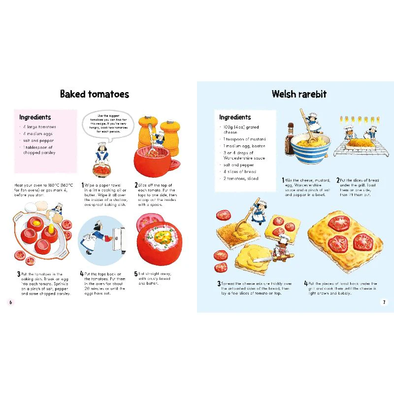 Usborne First Cookbook - Angela Wilkes - Stephen Cartwright - Image 4
