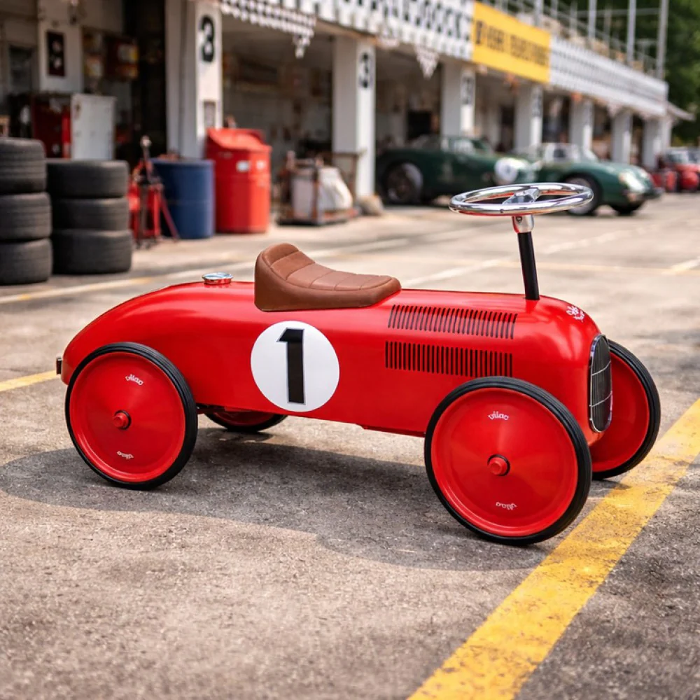 Vilac - Red- Metal Car - Image 2