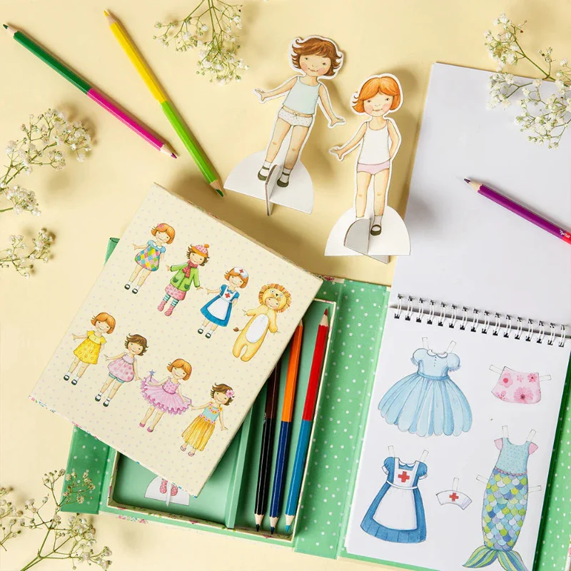 Vintage Paper Dolls Kit - Image 3