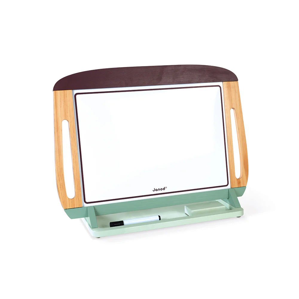 White And Blackboard Table Top Easel - Image 2
