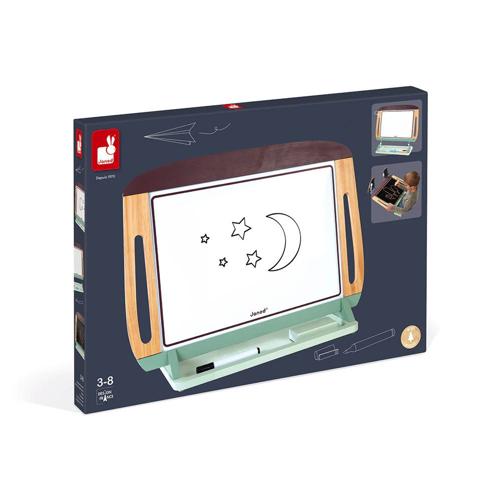 White And Blackboard Table Top Easel - Image 7