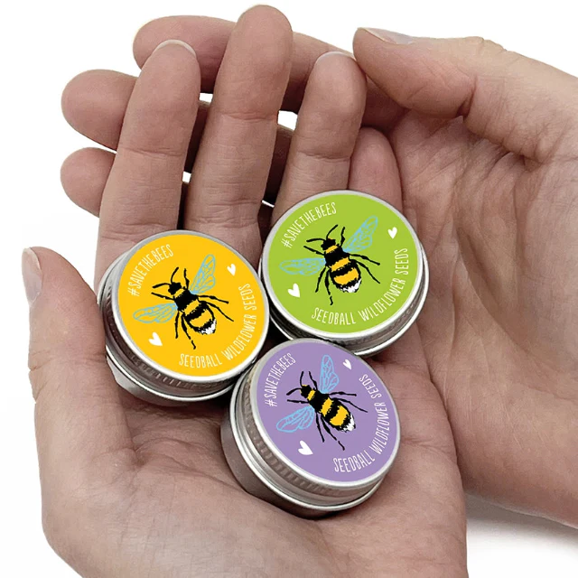 Wildflower - Save the Bees Mini Tins - Image 2