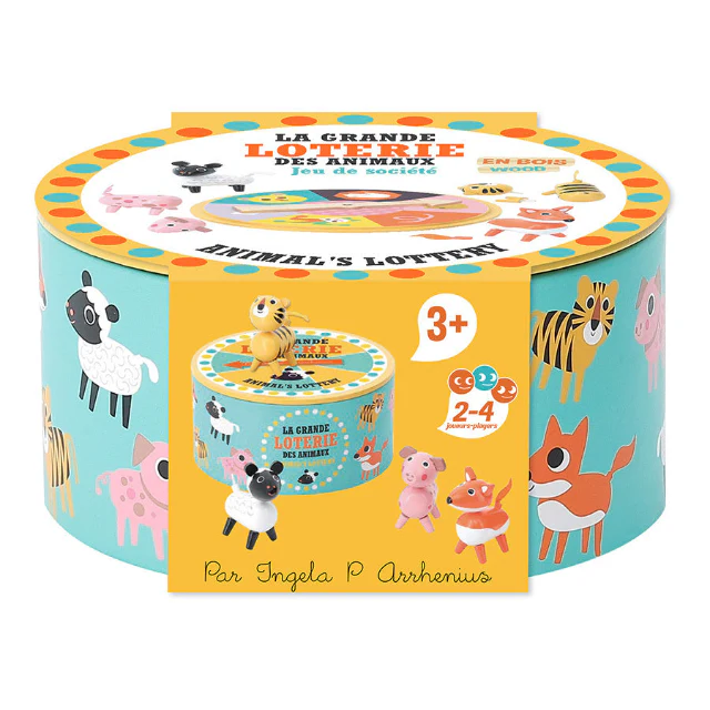 Wooden Animal Lottery Game - Image 2