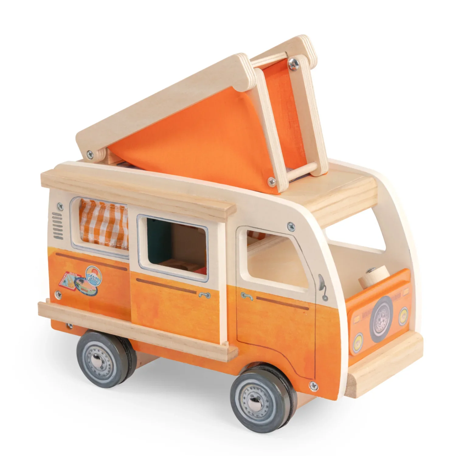 Moulin Roty - Wooden Camper Van - Image 2