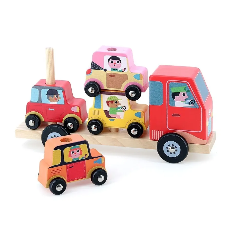 Wooden Car transporter - Image 4