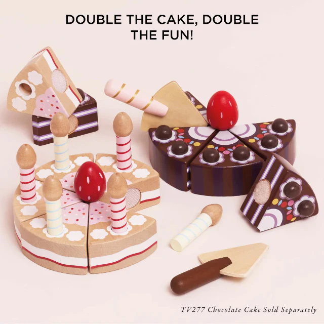 Wooden Chocolate Cake - Image 2