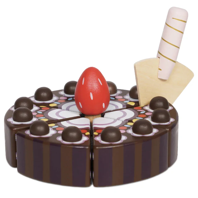 Wooden Chocolate Cake - Image 4