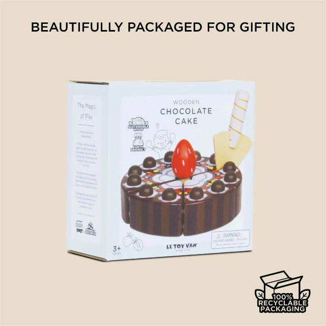 Wooden Chocolate Cake - Image 5