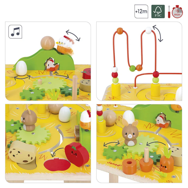 Wooden Farm Activity Table - Image 3