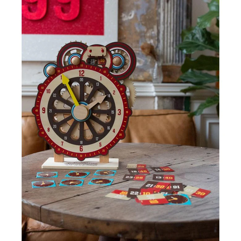 Wooden Learning Clock - Image 2