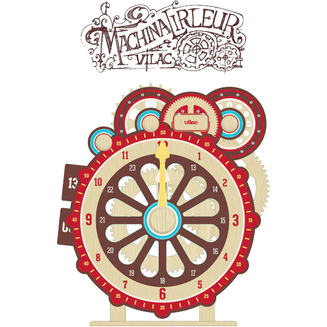Wooden Learning Clock - Image 4