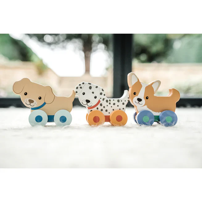 Wooden Puppy - Push Toys - Image 2