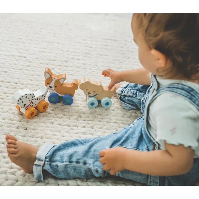 Wooden Puppy - Push Toys - Image 3