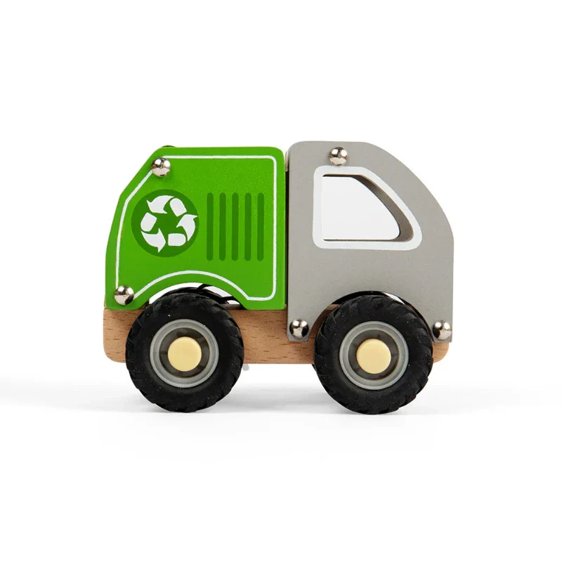 Wooden Recycling Truck - Image 3