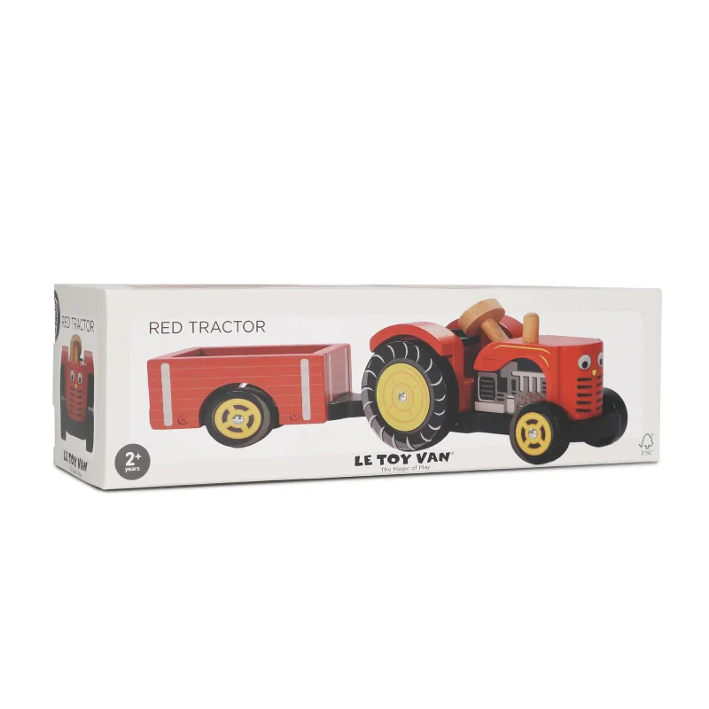 Wooden Tractor & Trailer - Image 6