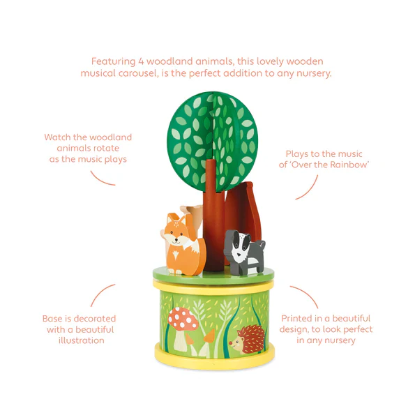 Woodland Musical Carousel - Image 3