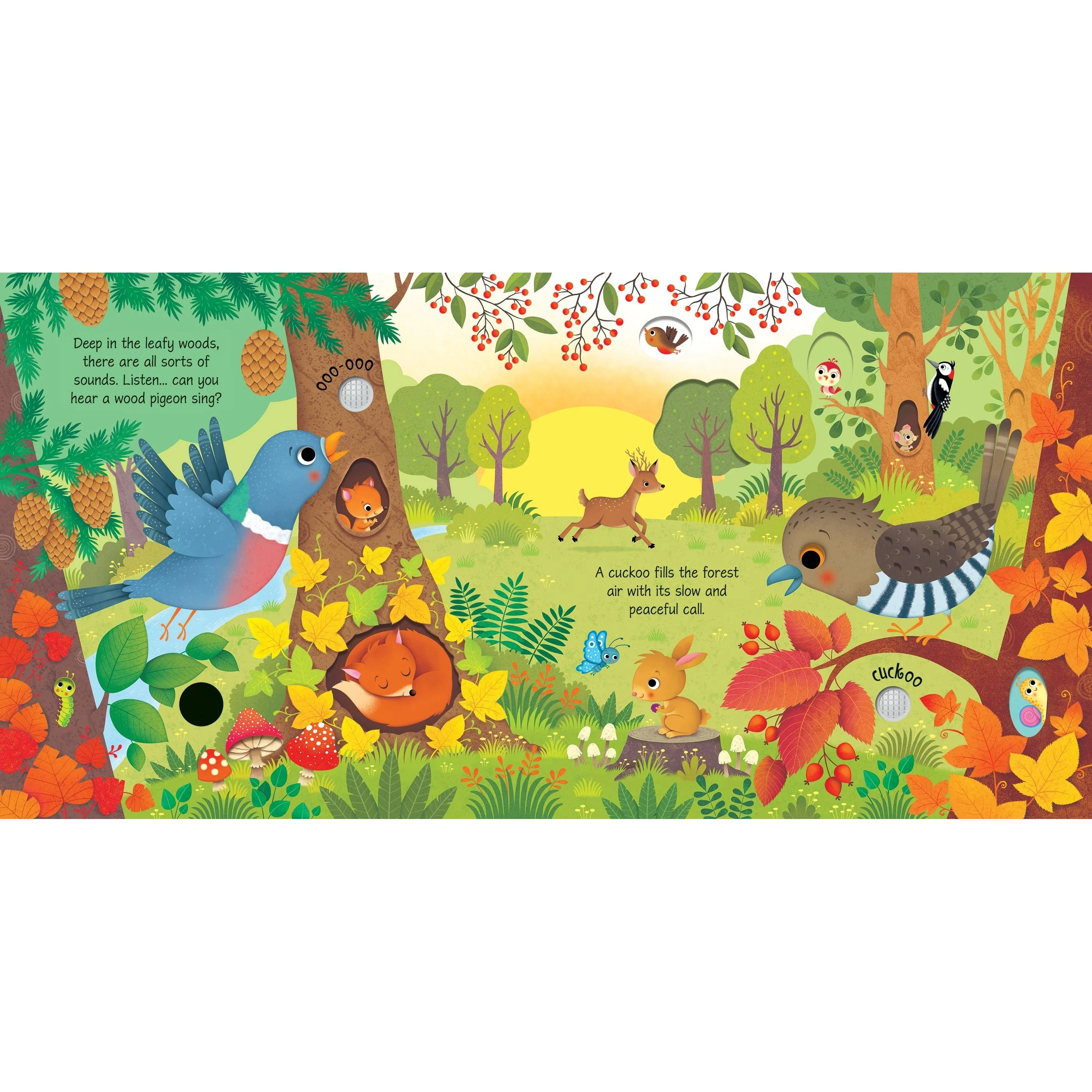 Woodland Sounds - Sound Book. - Image 3