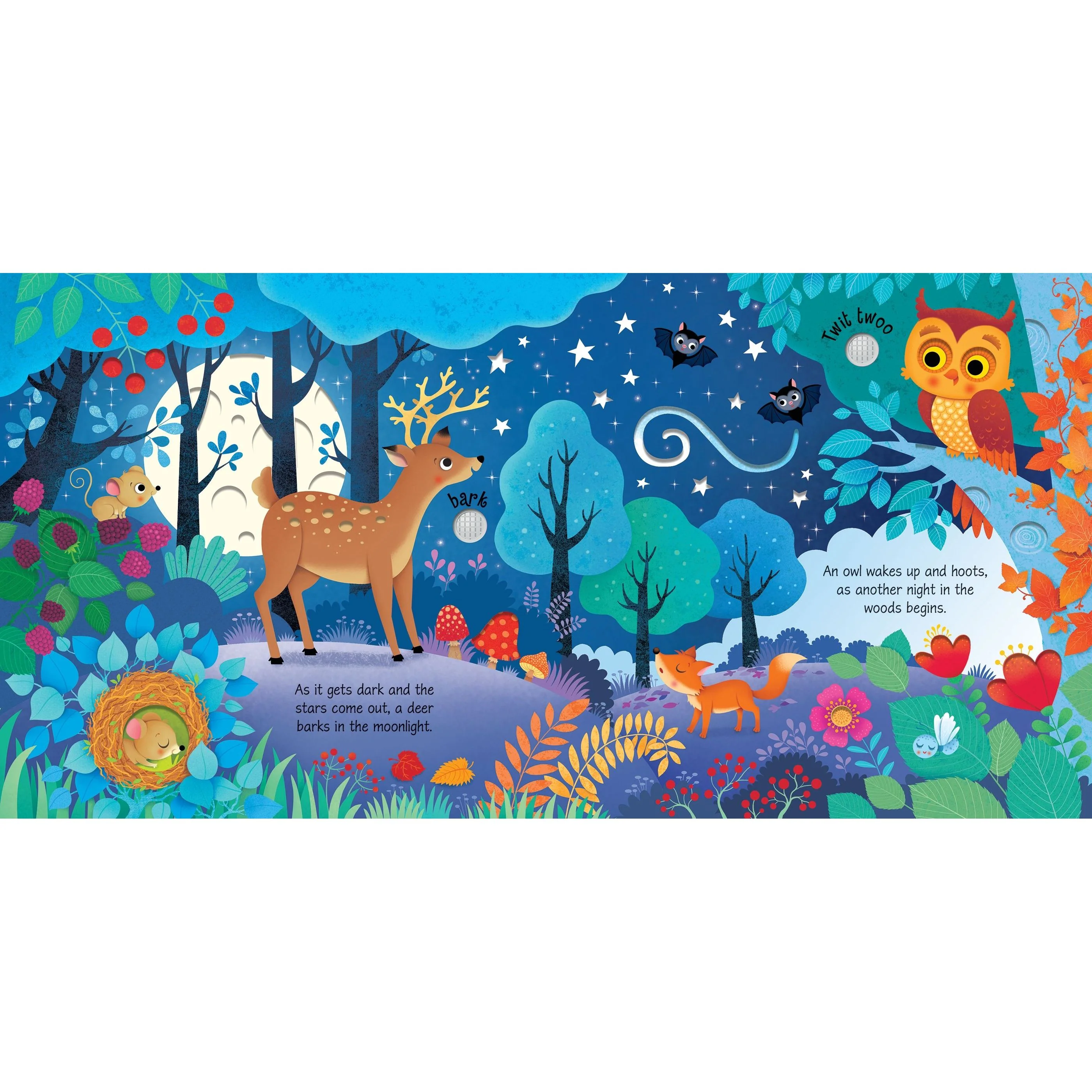Woodland Sounds - Sound Book. - Image 4