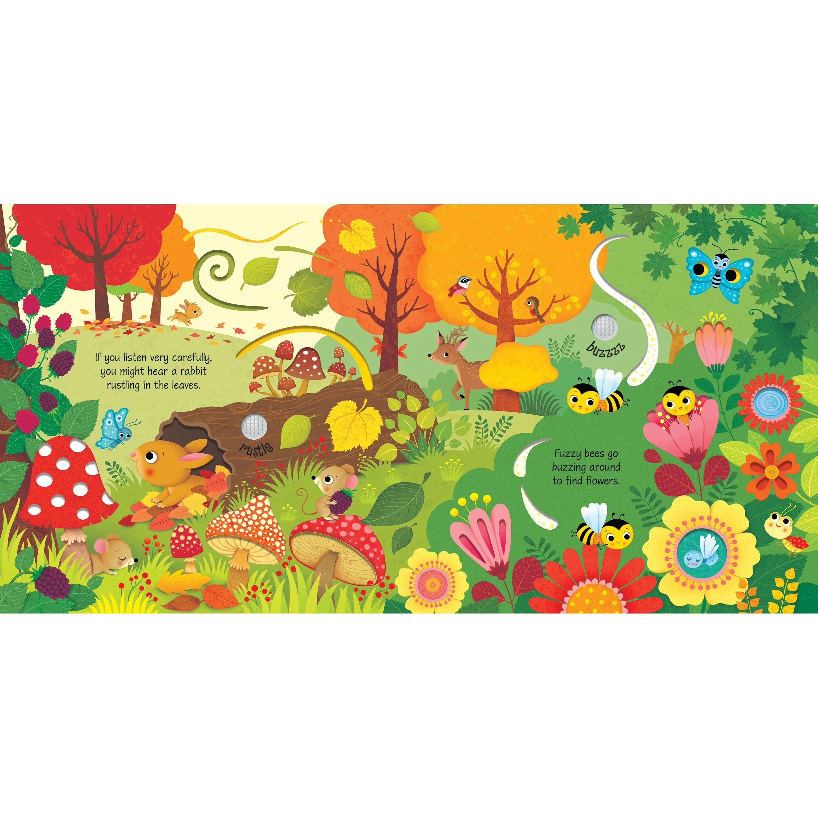 Woodland Sounds - Sound Book. - Image 5
