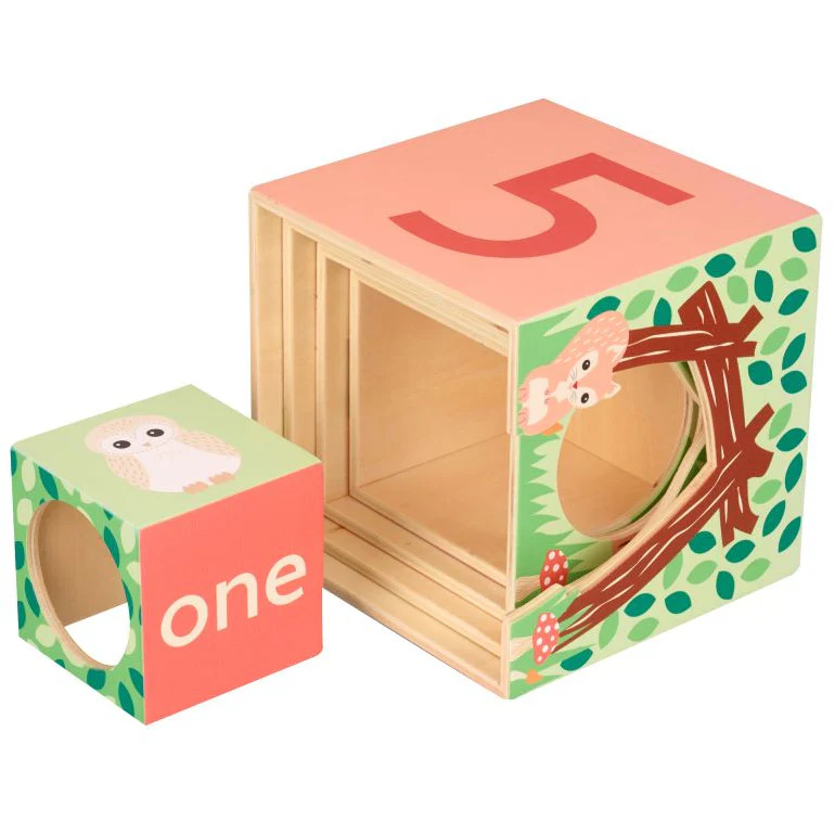 Woodland Stacking Cubes - Image 5