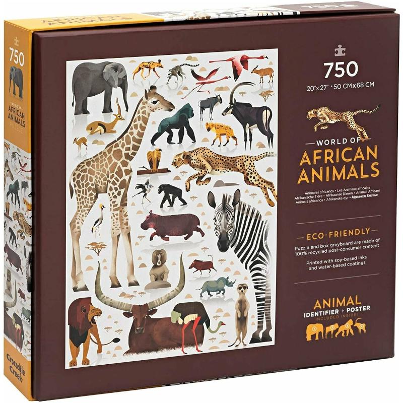 World of African Animals - 750-pc - Image 4