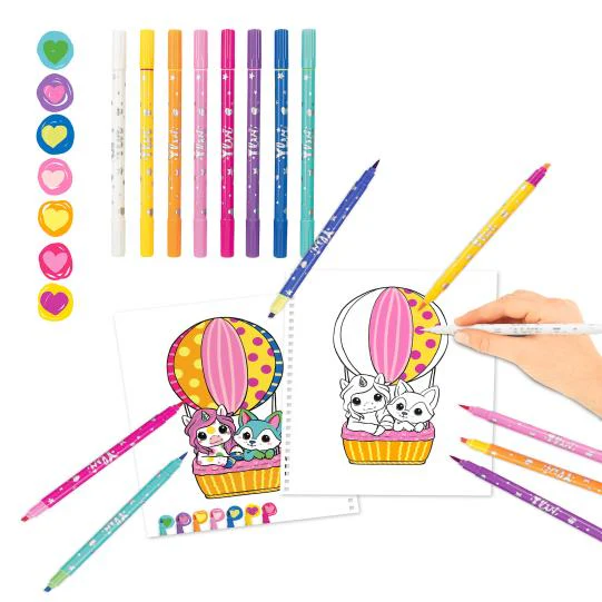 Ylvi Colouring Book With Pen Set - Image 4