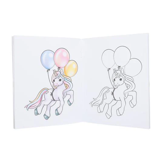 Ylvi Create Your Unicorn Colouring Book - Image 2