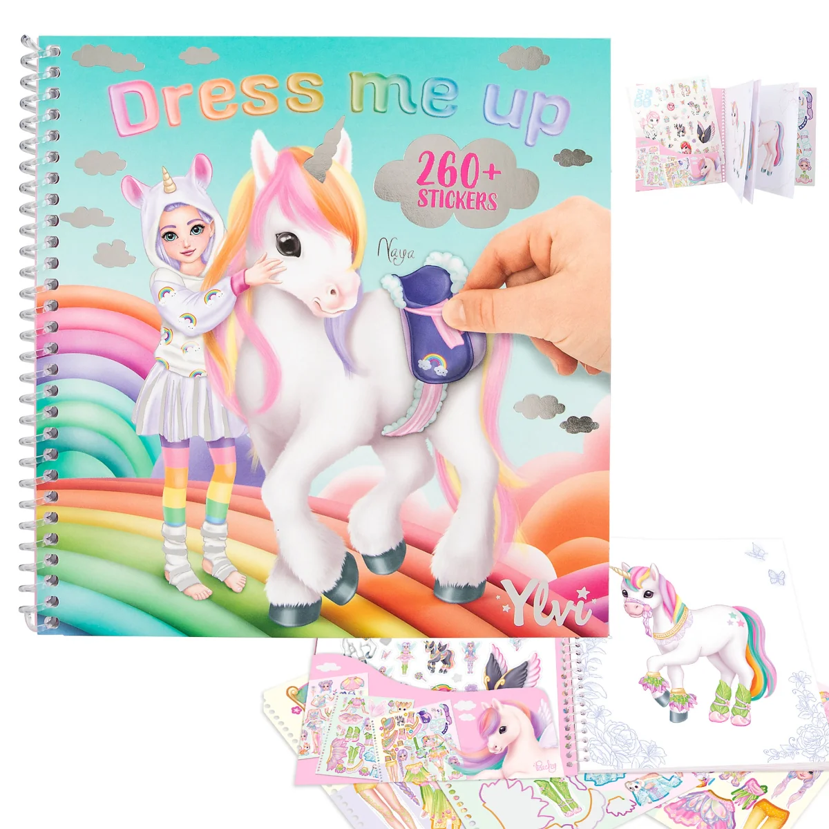 Ylvi Dress Me Up Sticker Book - Image 4