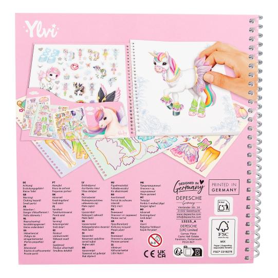 Ylvi Dress Me Up Sticker Book - Image 5
